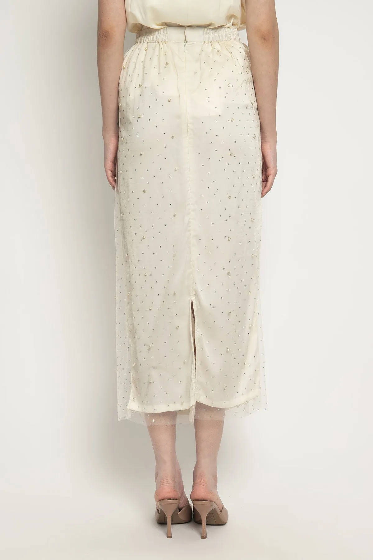 Pearly Skirt in Ivory