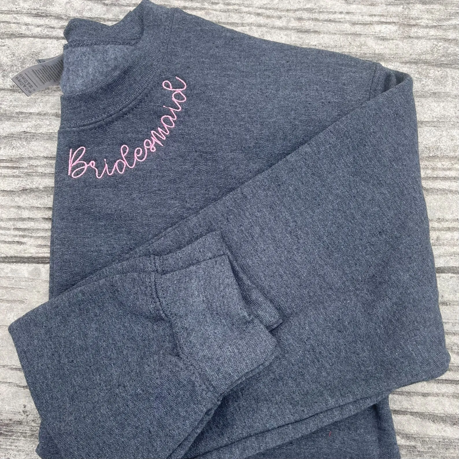 Personalized Bridesmaid Sweatshirt