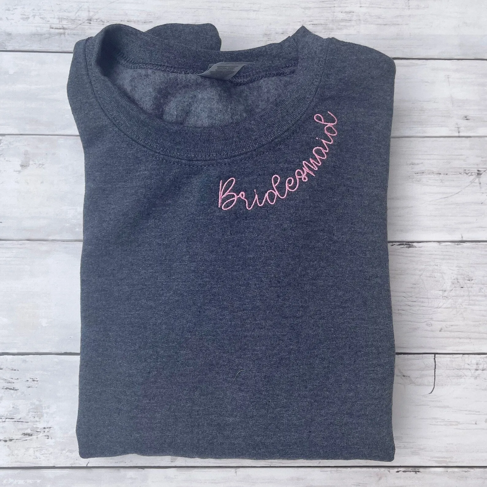 Personalized Bridesmaid Sweatshirt