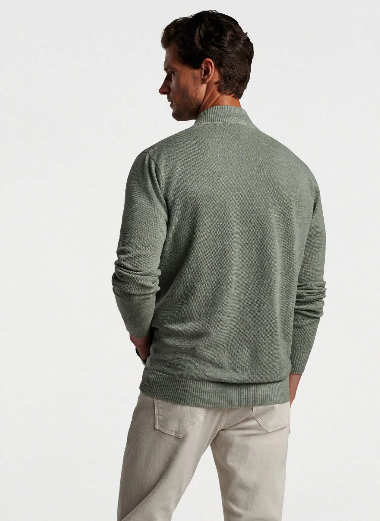 Peter Millar Glasgow Button Front Sweater