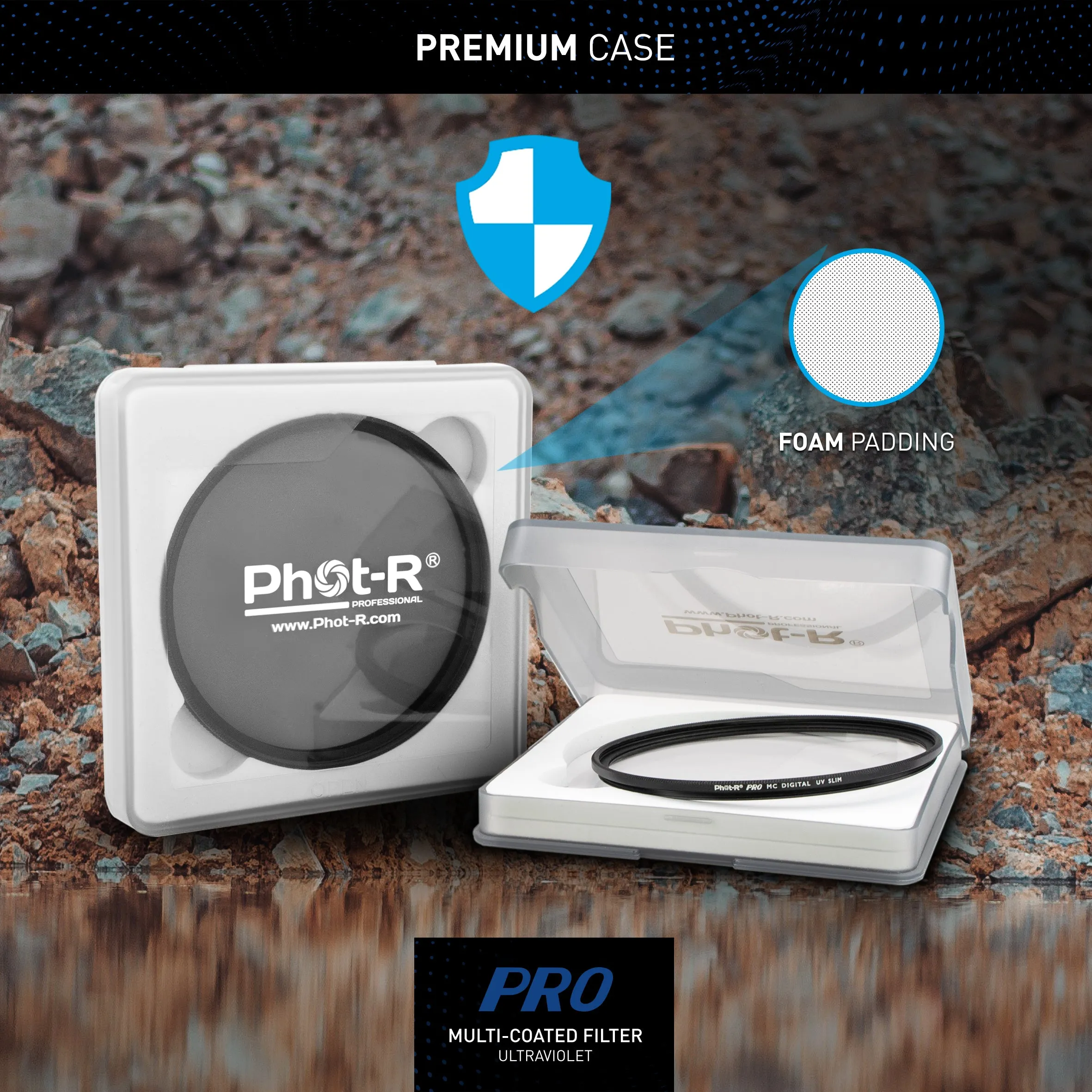 Phot-R 72mm Slim Ultraviolet Filter