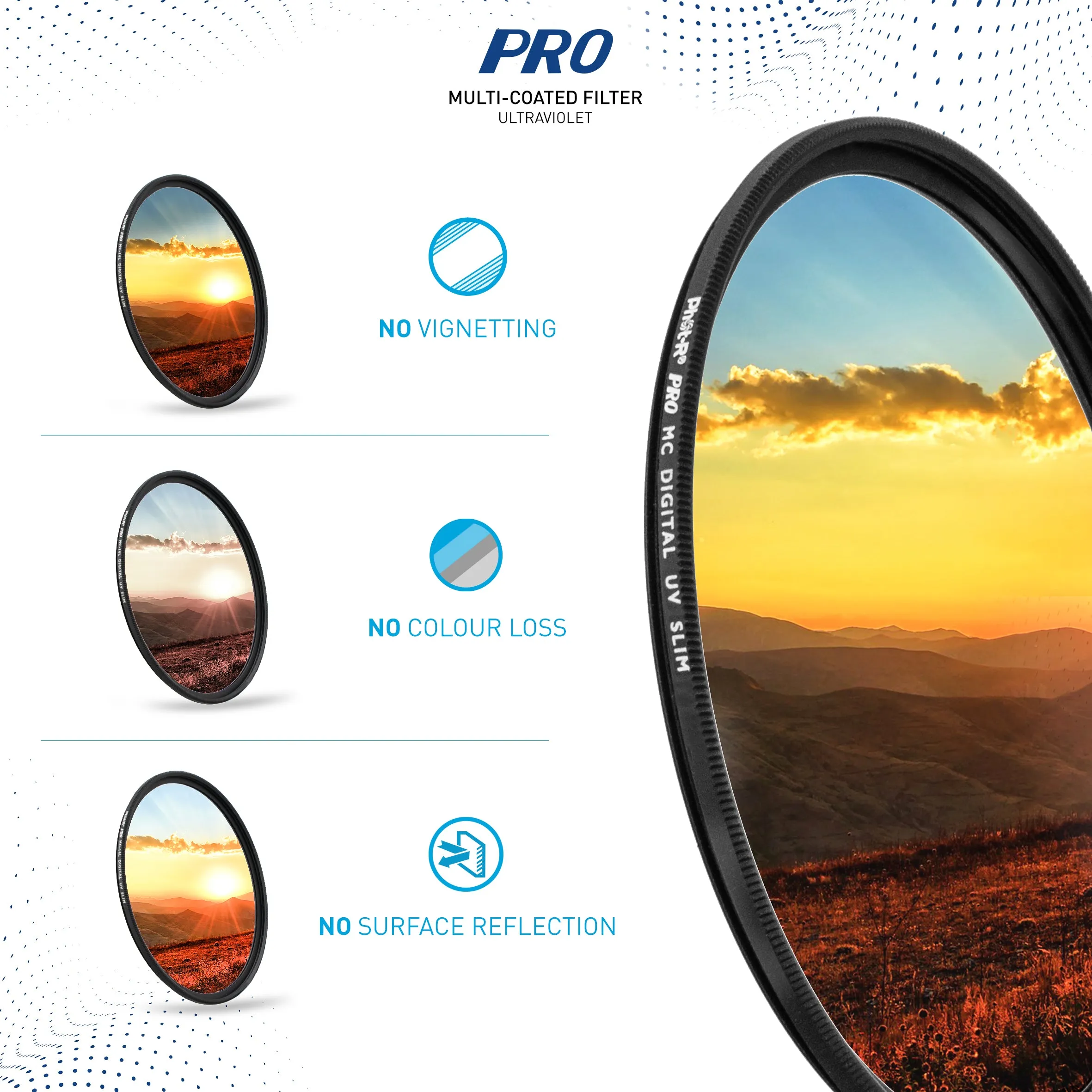 Phot-R 72mm Slim Ultraviolet Filter