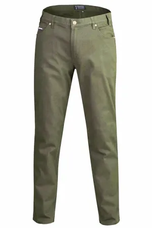Pilbara Men's Cotton Stretch Jean - Seagrass