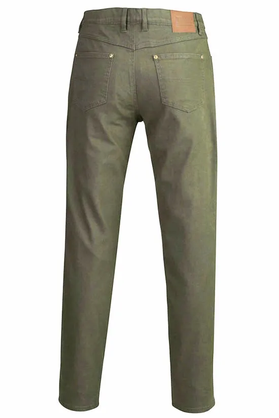 Pilbara Men's Cotton Stretch Jean - Seagrass