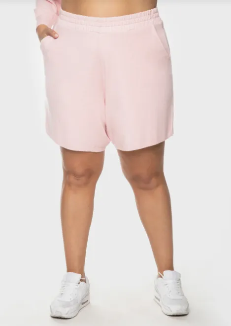 Pink Sweat Shorts
