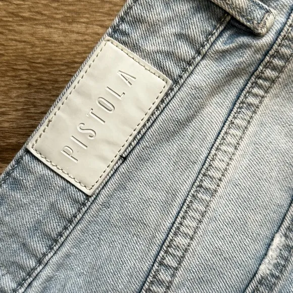 •Pistola• Anthropologie High Rise Two Toned Cropped Jeans