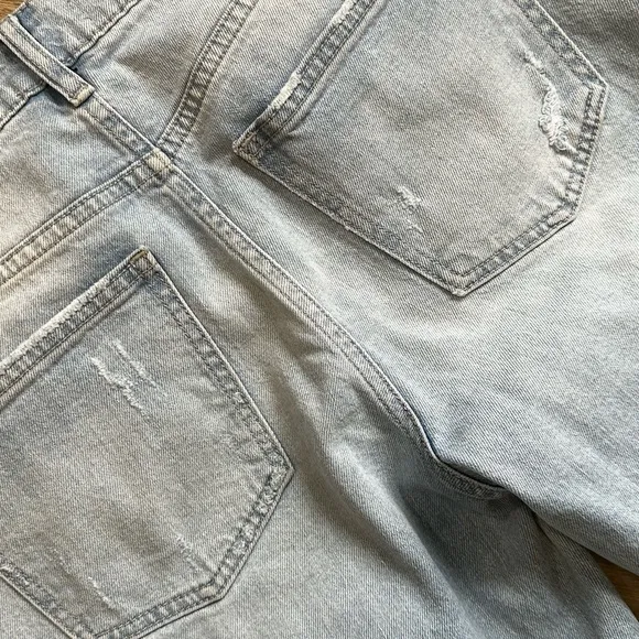 •Pistola• Anthropologie High Rise Two Toned Cropped Jeans