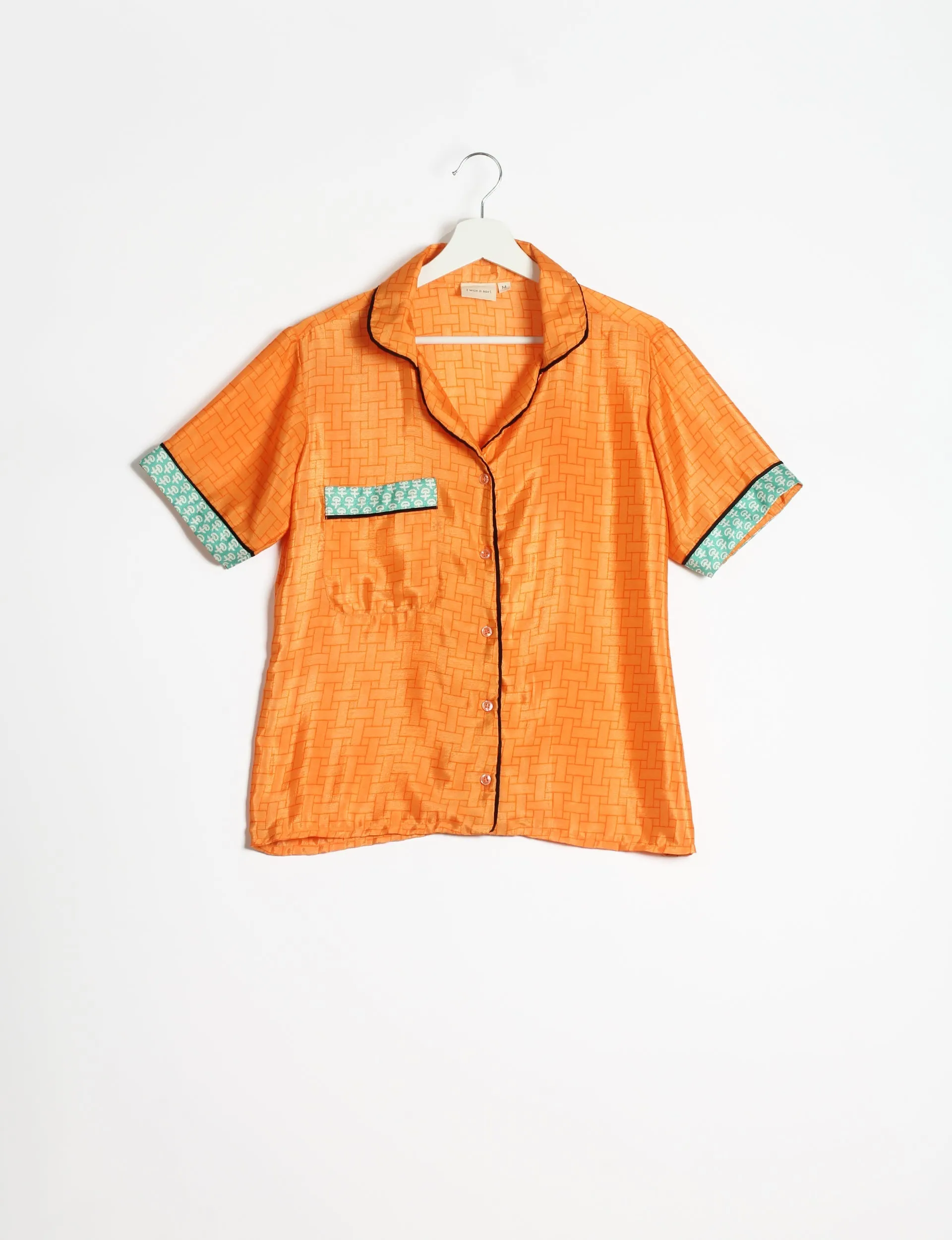 PJ SET SHORT WITH SHORT SLEEVES