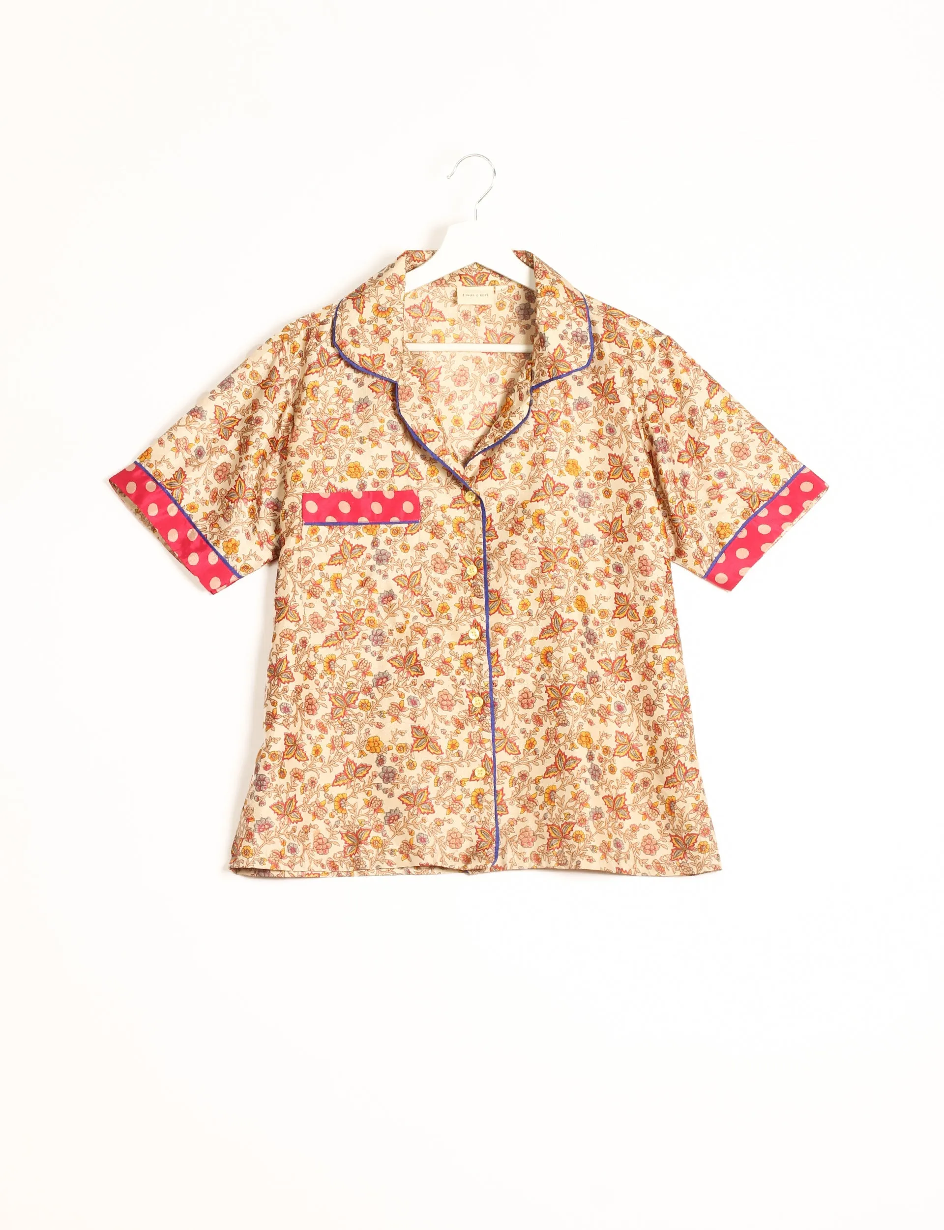 PJ SET SHORT WITH SHORT SLEEVES