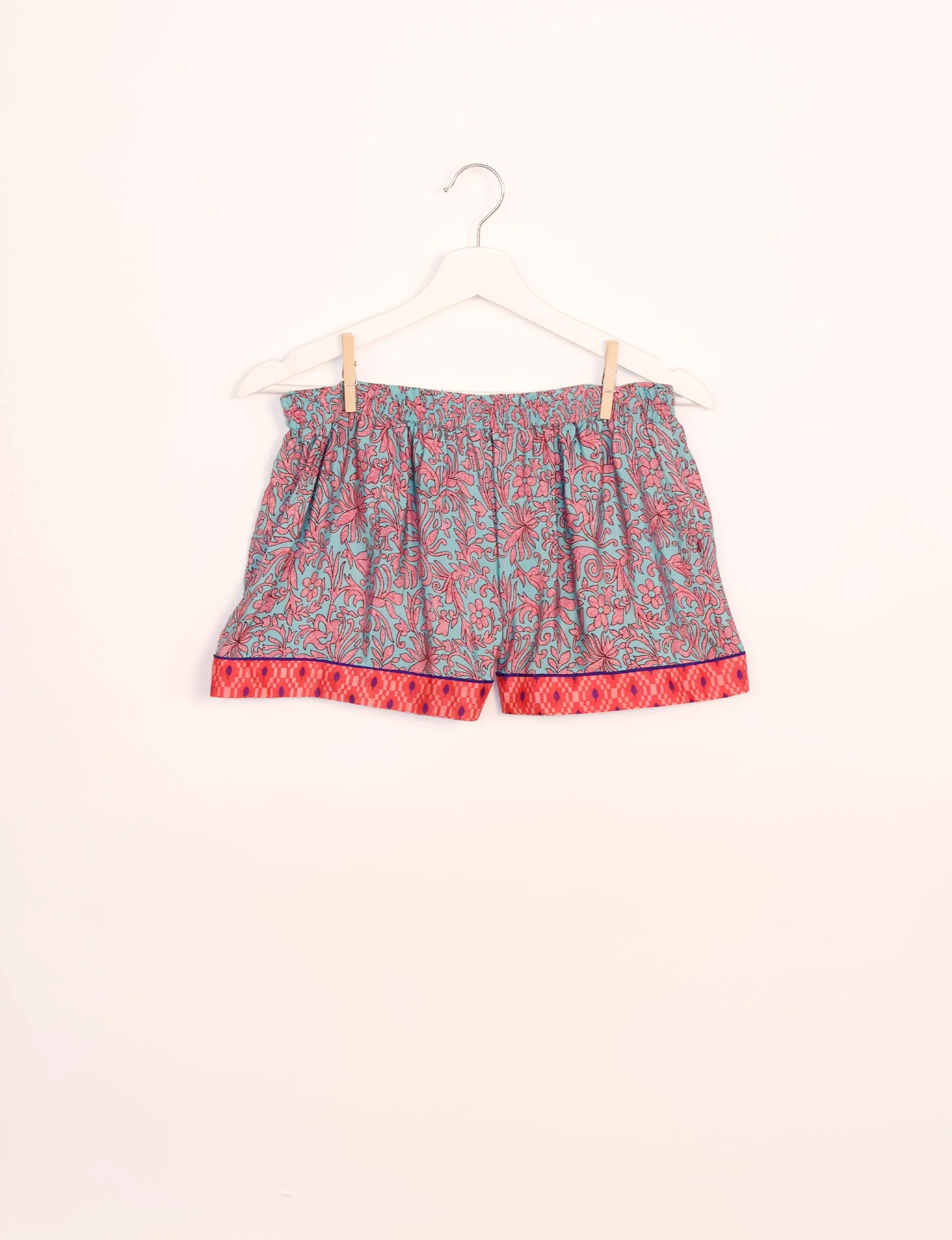 PJ SET SHORT WITH SHORT SLEEVES