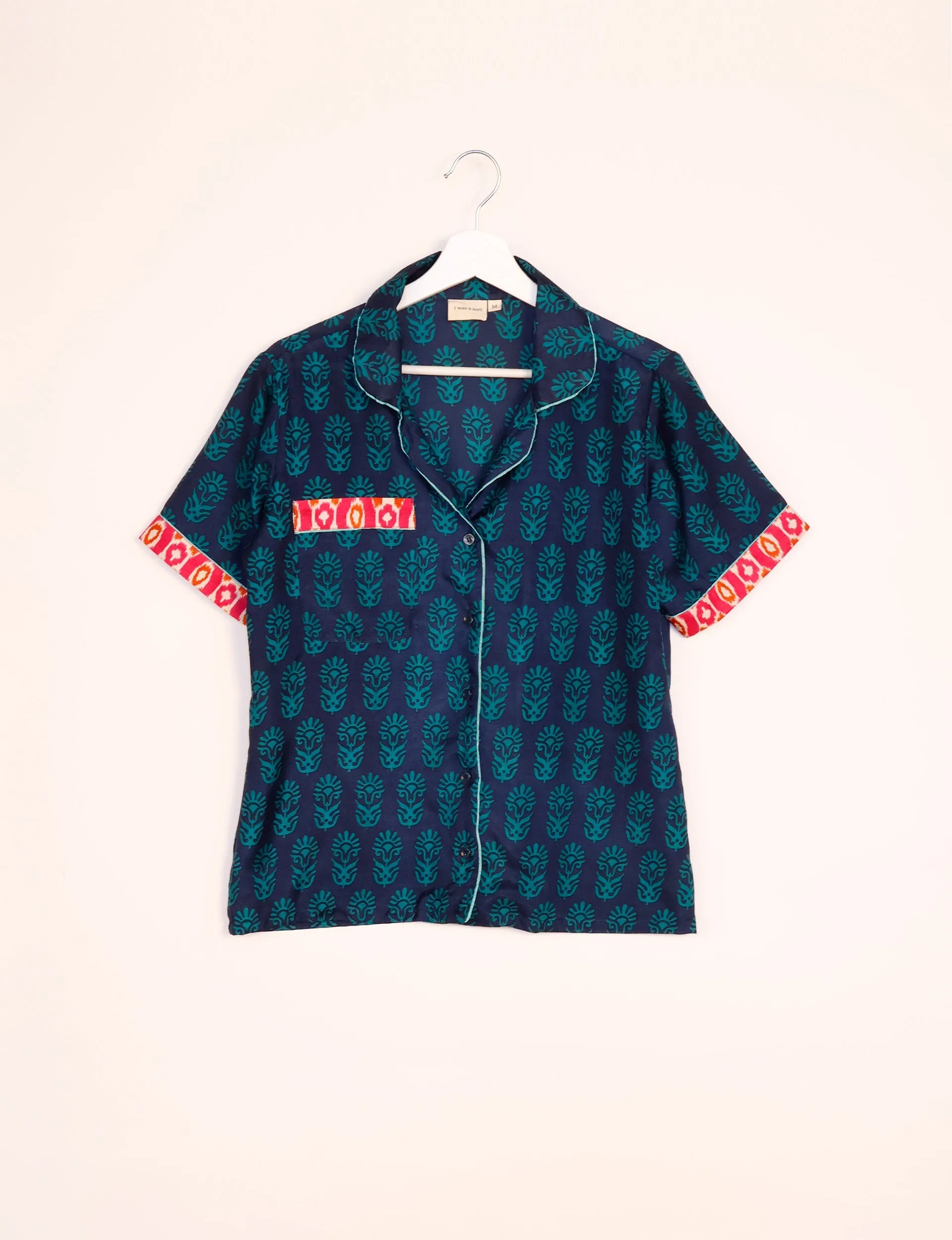 PJ SET SHORT WITH SHORT SLEEVES