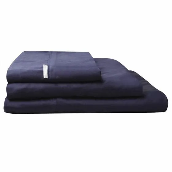 Platinum Collection EGYPTIAN COTTON 400TC SHEET SET - NAVY