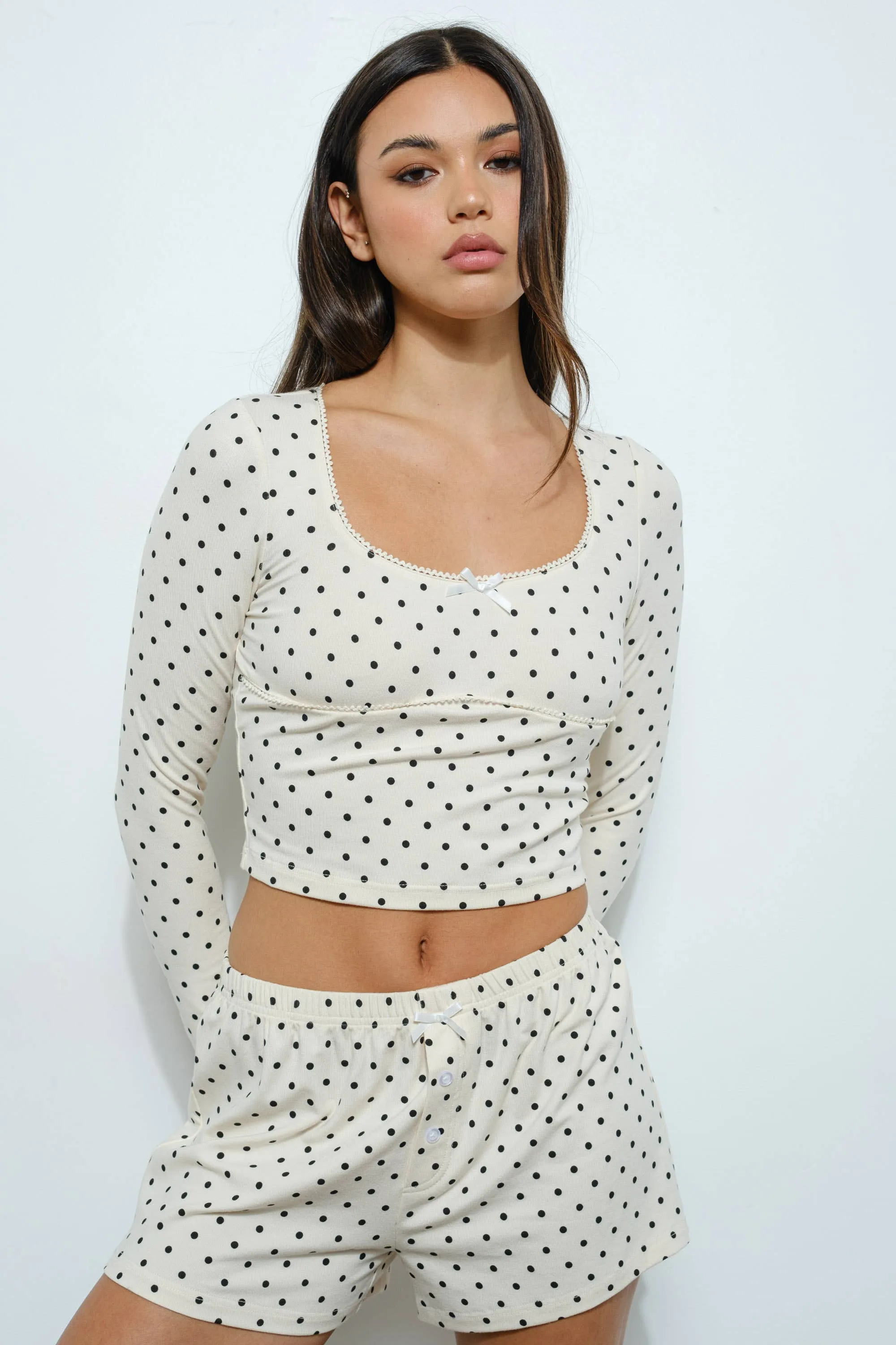 Polkadot love lounge set