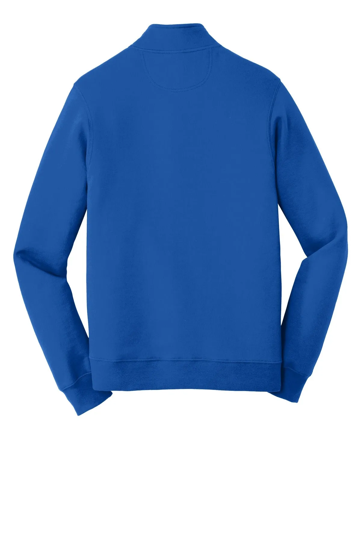 Port & Company Fan Favorite Fleece 1/4-Zip Pullover Sweatshirt. PC850Q True Royal