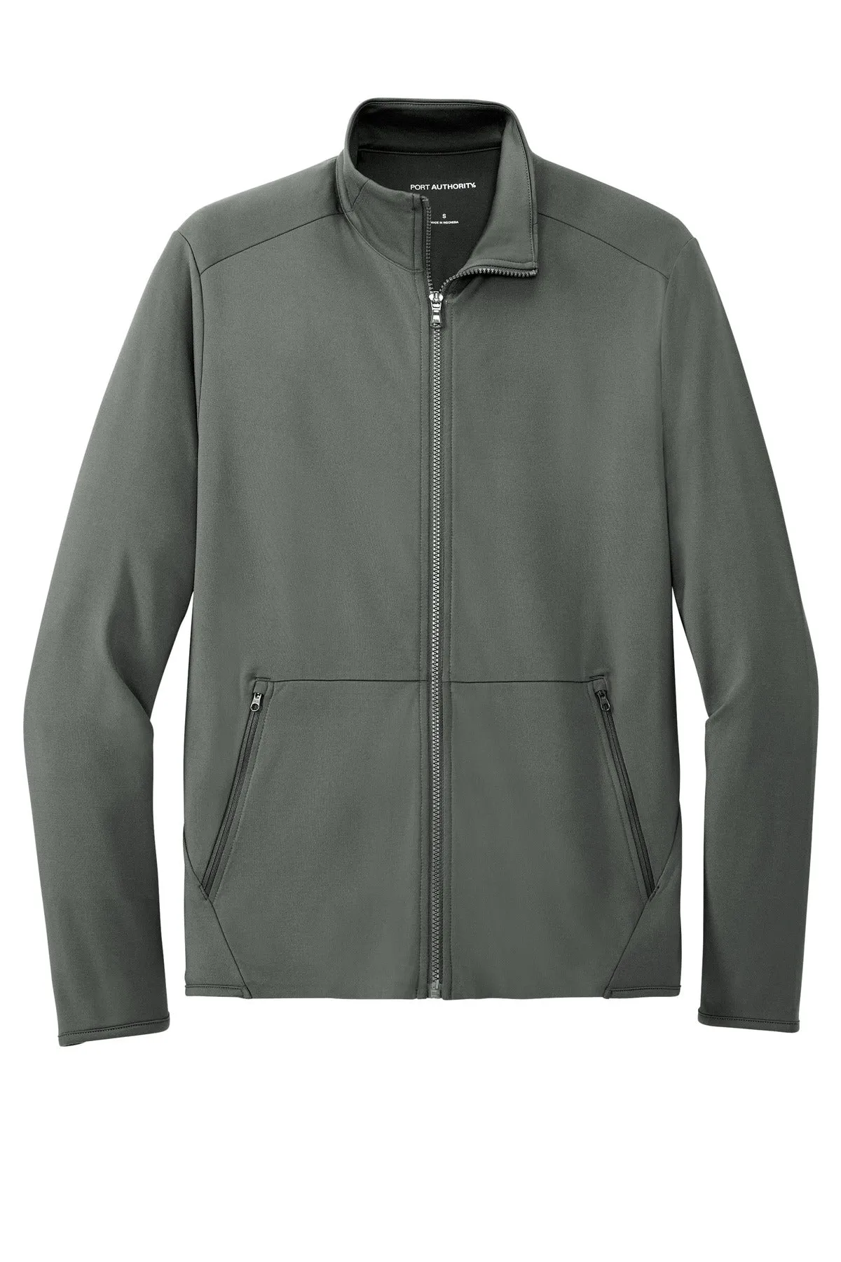 Port Authority Accord Stretch Fleece Full-Zip K595 Pewter