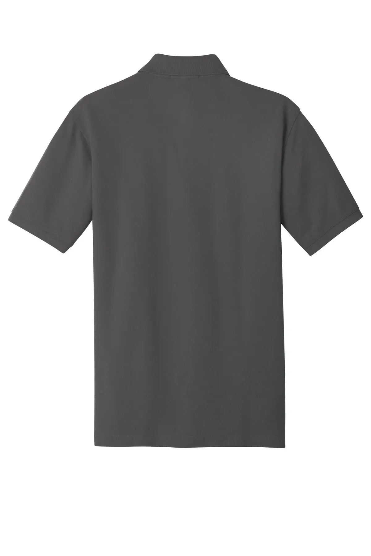 Port Authority Tall EZCotton PoloTK8000 Sterling Grey Tall