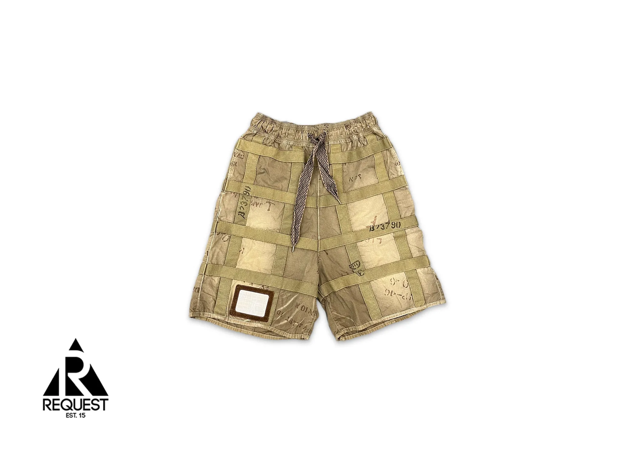 Prisoner Craft Tattersall Shorts "Beige"