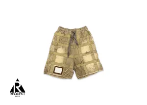 Prisoner Craft Tattersall Shorts "Beige"
