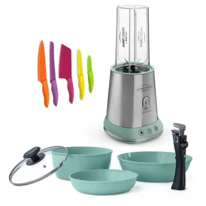 Procesador de alimentos Jade Fusion   Batería Jade Smart   Set de Cuchillos Jade Cook (QRCK)