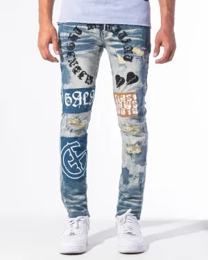 "DO OR DIE" DENIM (ACID BLUE)