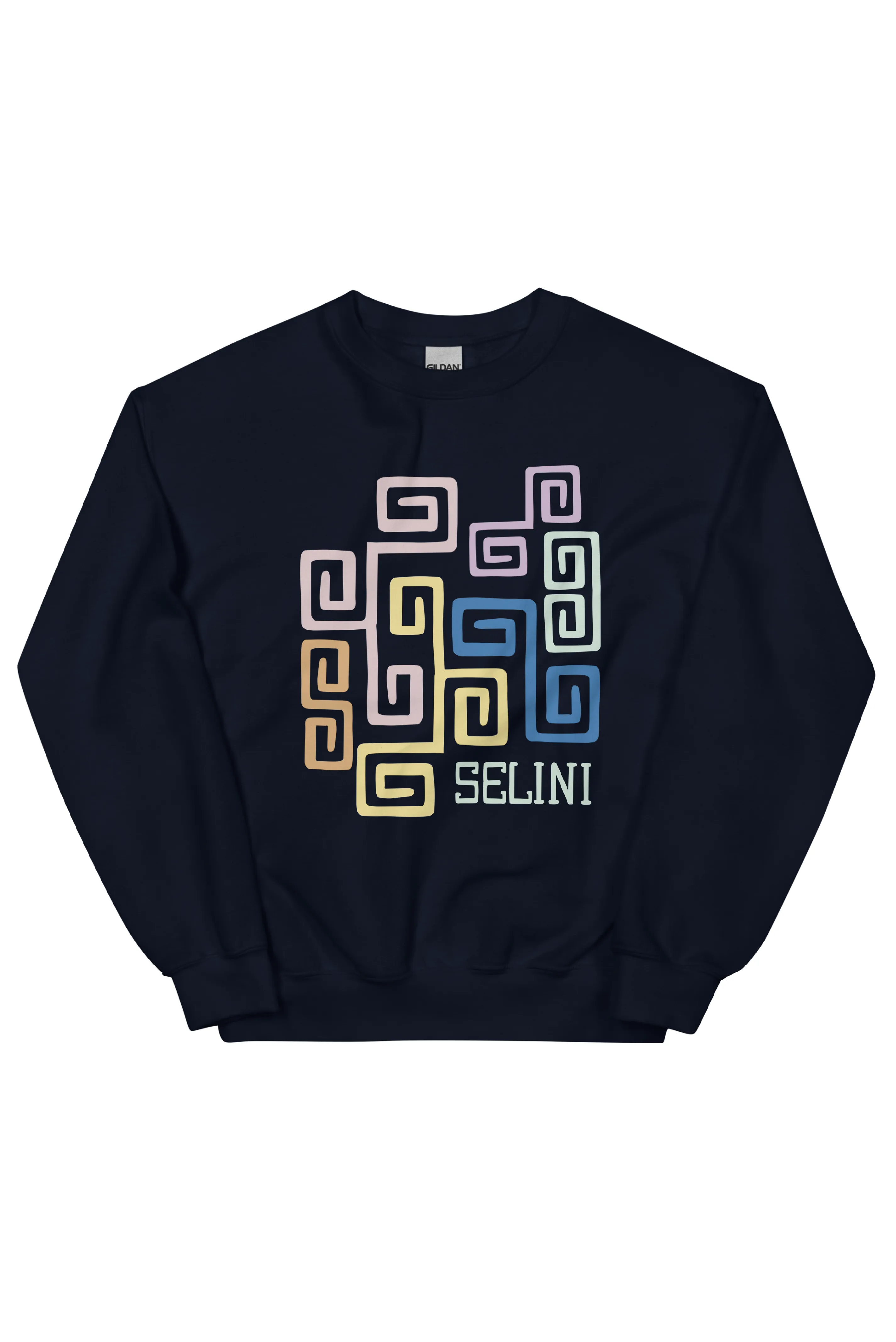 Rainbow Meandros Sweatshirt