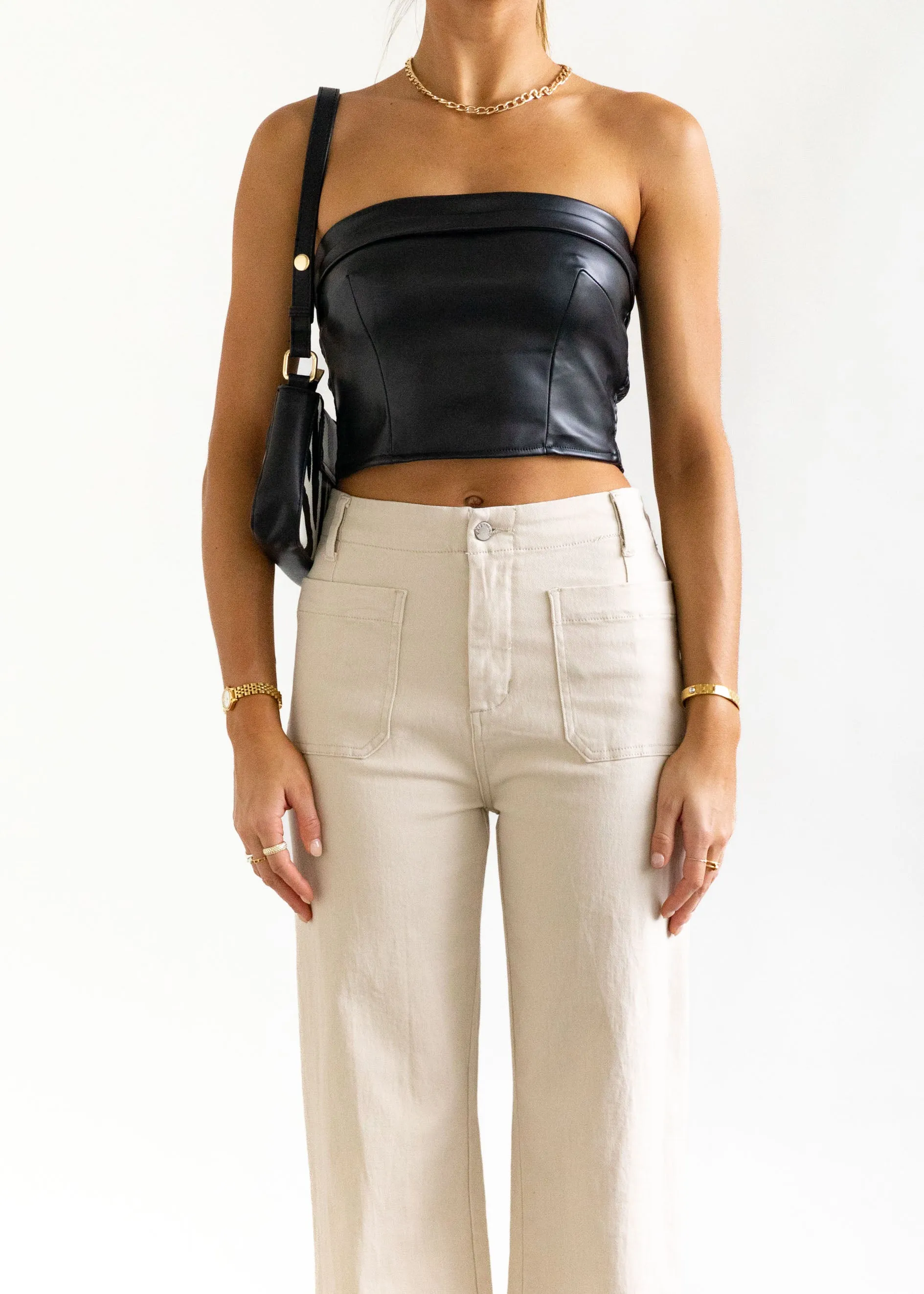 Rion Stretch Jeans - Oatmeal