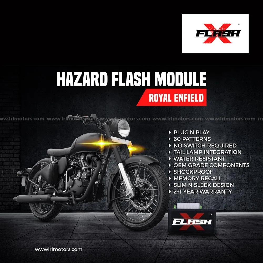 ROYAL ENFIELD CLASSIC REBORN 350-FLASH X HAZARD FLASH MODULE