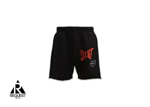 Saint Logo Sweat Shorts SS24 "Black"