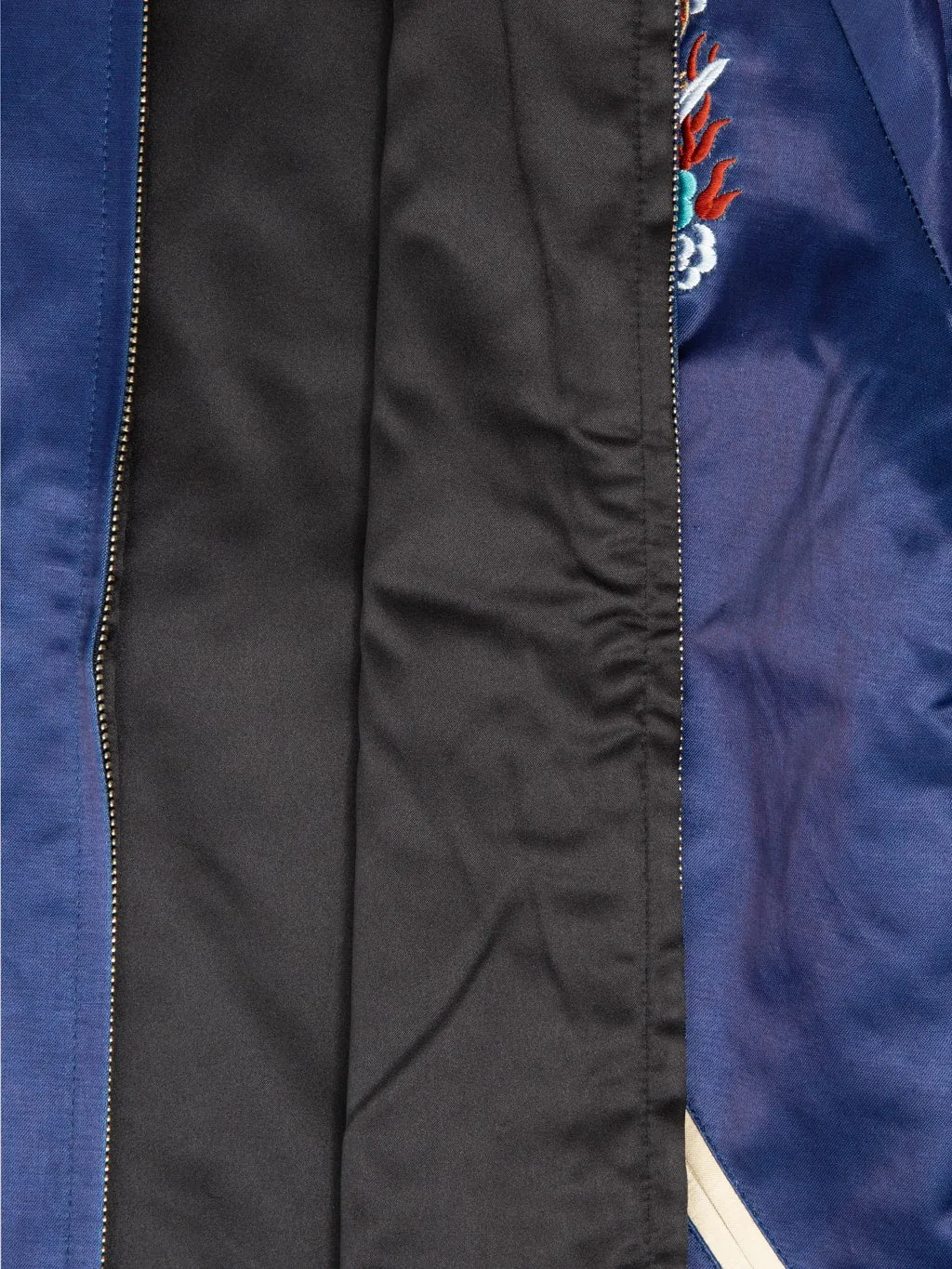 Samurai Jeans SJSKJ24 "Sukajan" Embroidered Satin Souvenir Jacket