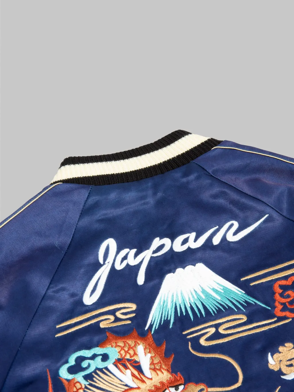 Samurai Jeans SJSKJ24 "Sukajan" Embroidered Satin Souvenir Jacket