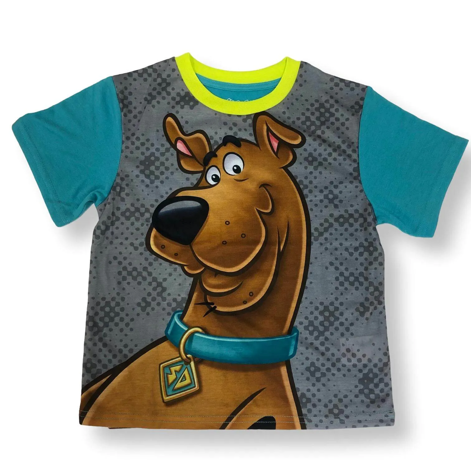 Scooby Pajamas for Boys Short Sleeve Scooby Doo Kids PJs 3 Piece Set