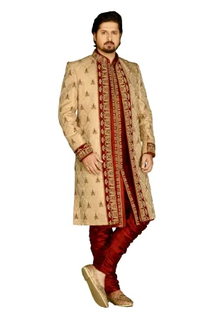 Sherwani (Custom Tailored) - (D.No.-1206)