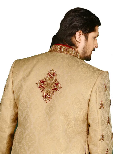 Sherwani (Custom Tailored) - (D.No.-1206)