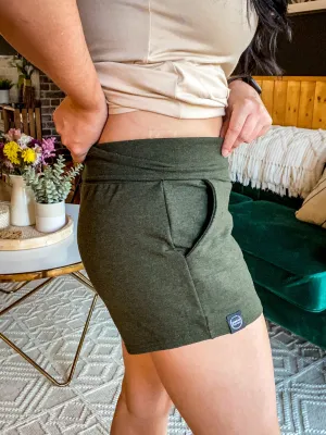 Short Linda - Vert chiné