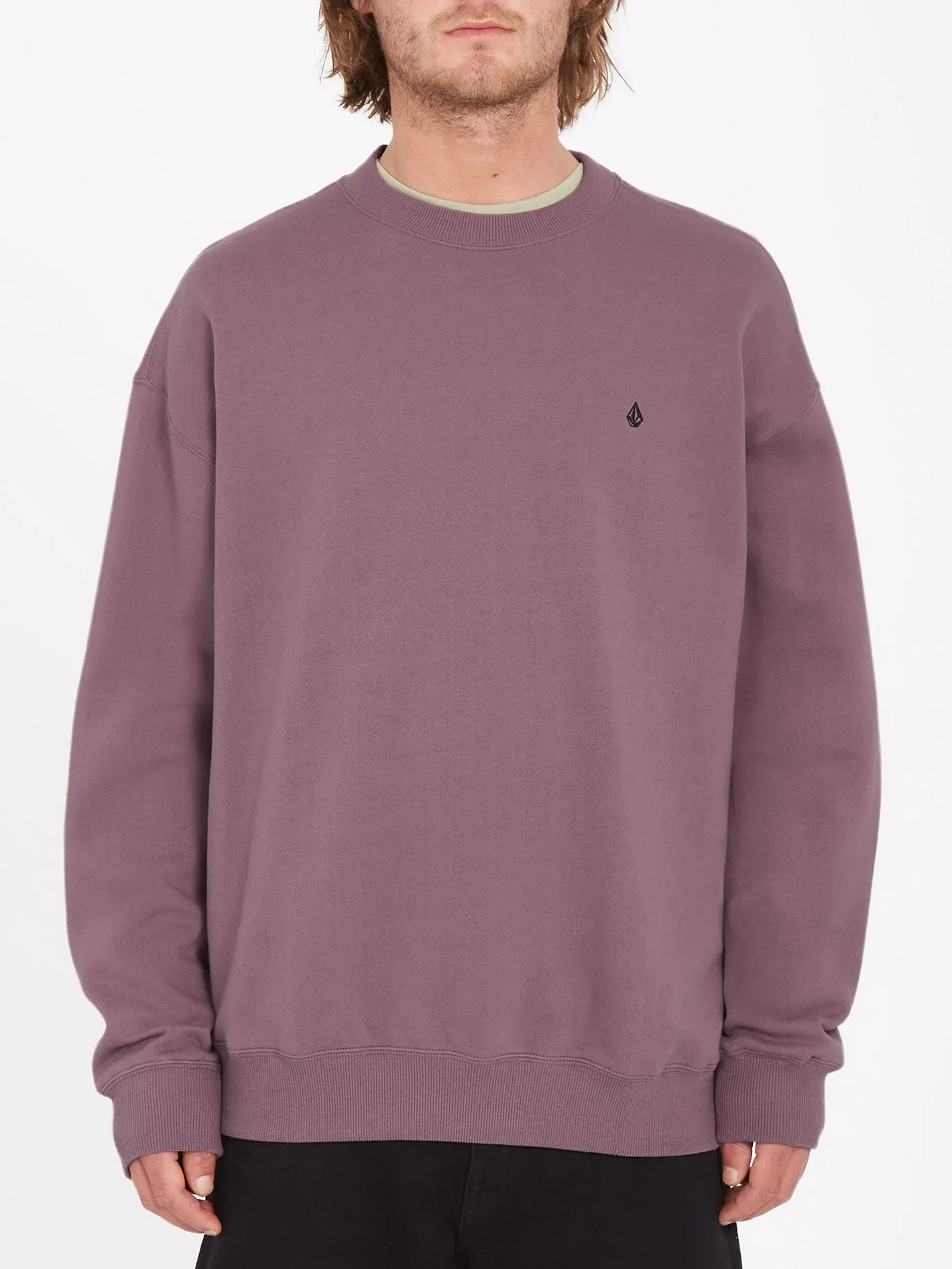 Single Stone Sweatshirt - BORDEAUX BROWN