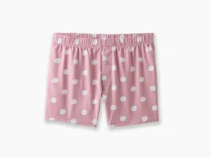 Slim Fit Boxer ~ Pink Hand-drawn Dots