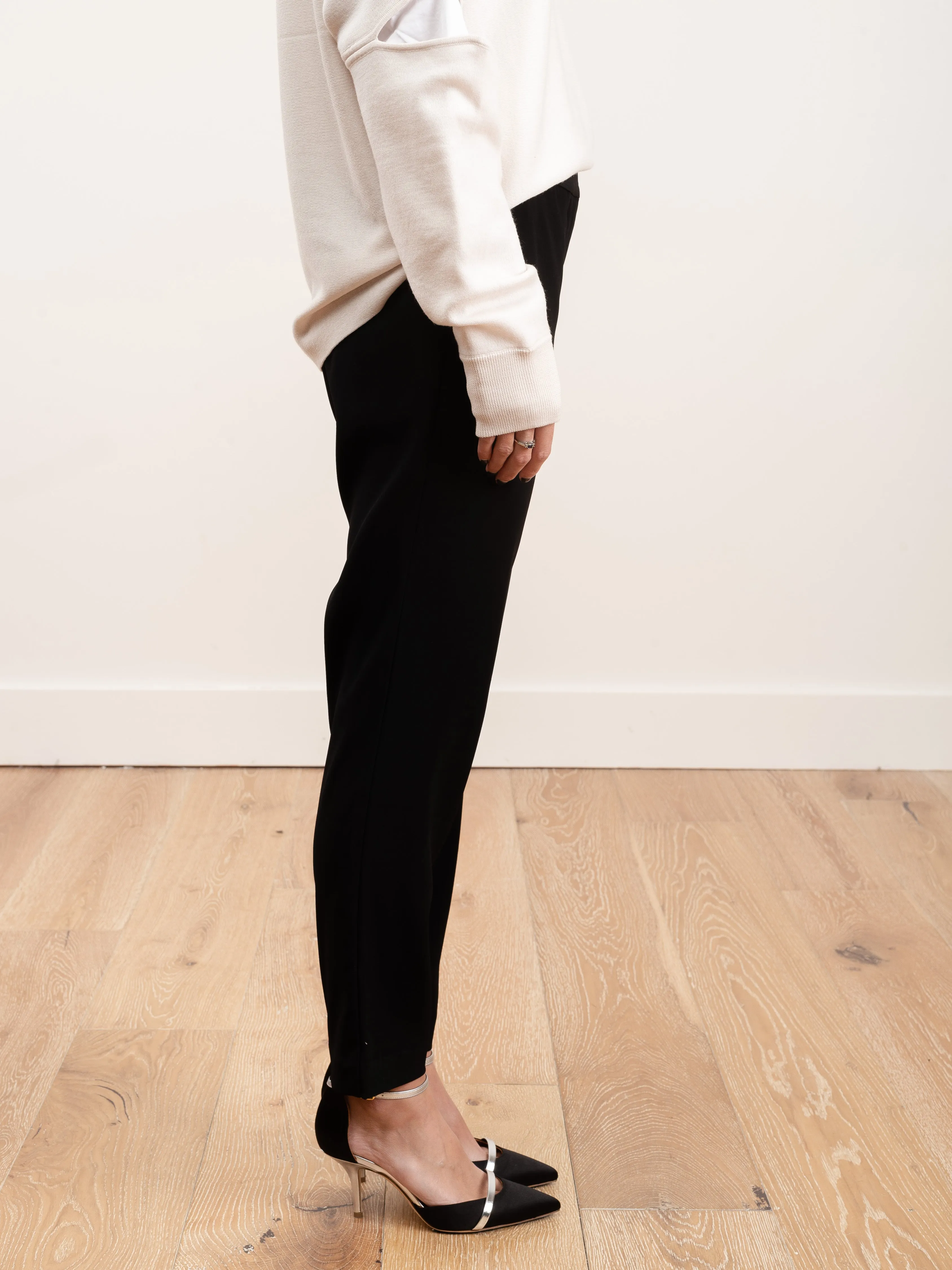 slim pant - black