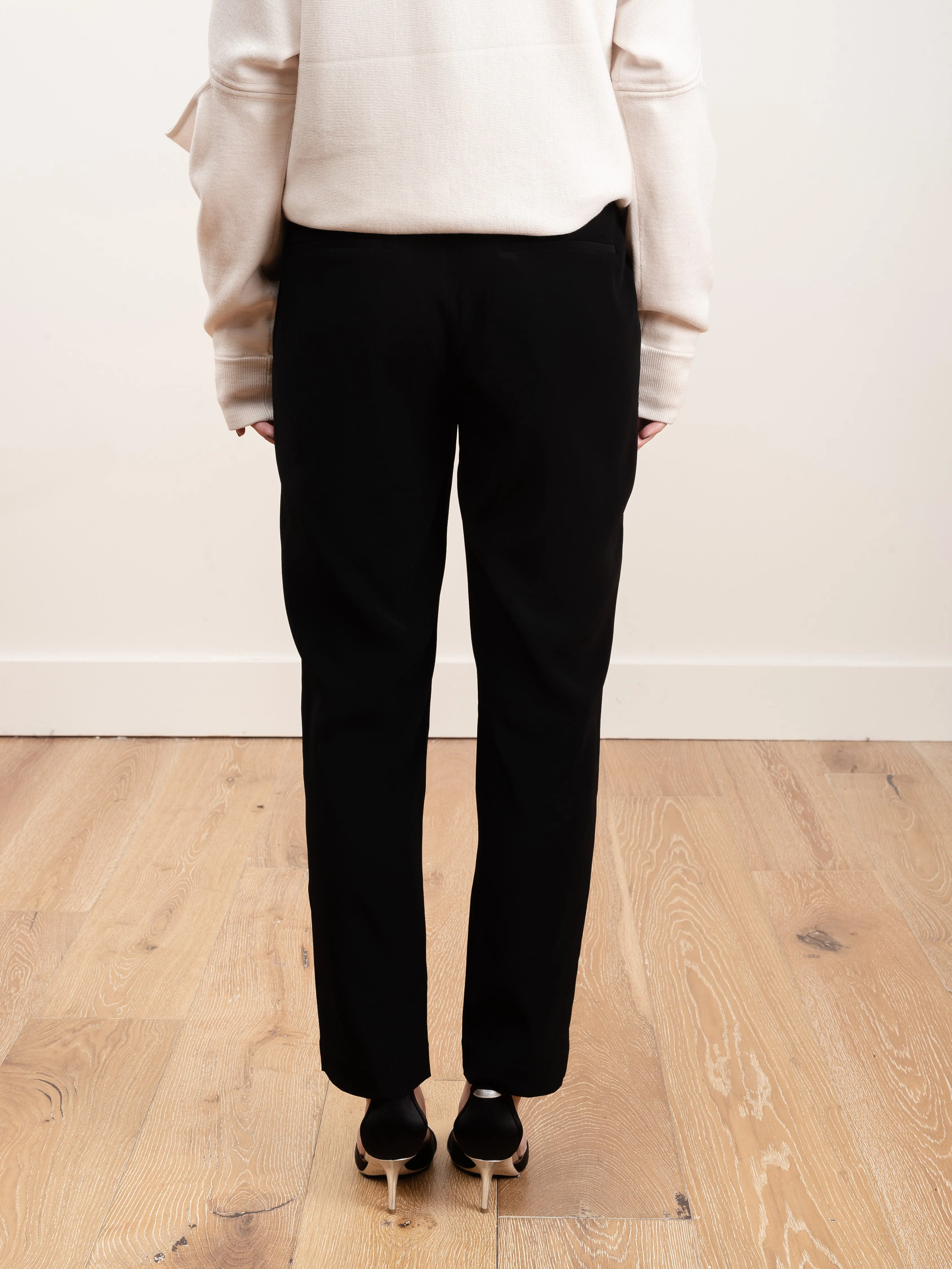 slim pant - black