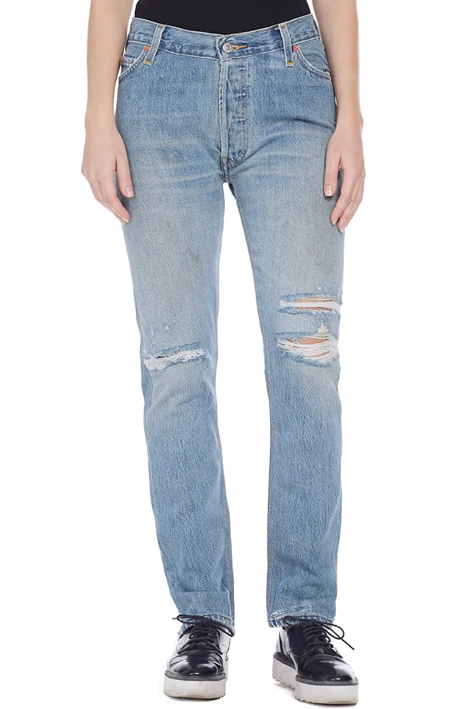 Slit Jean (Indigo)