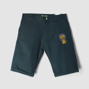 Smart Green Themed Summer Boys Short