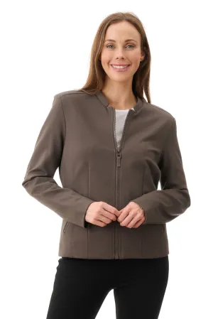 Soft Zip Through Jacket