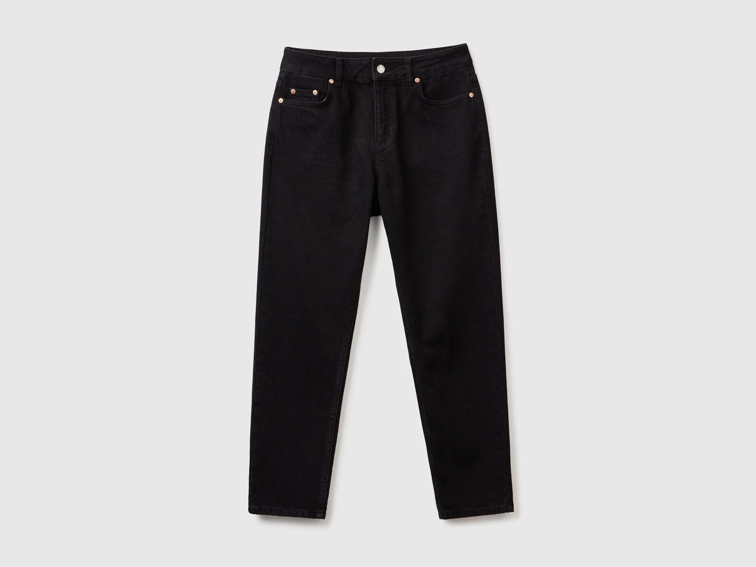 Solid Straight Fit Jeans
