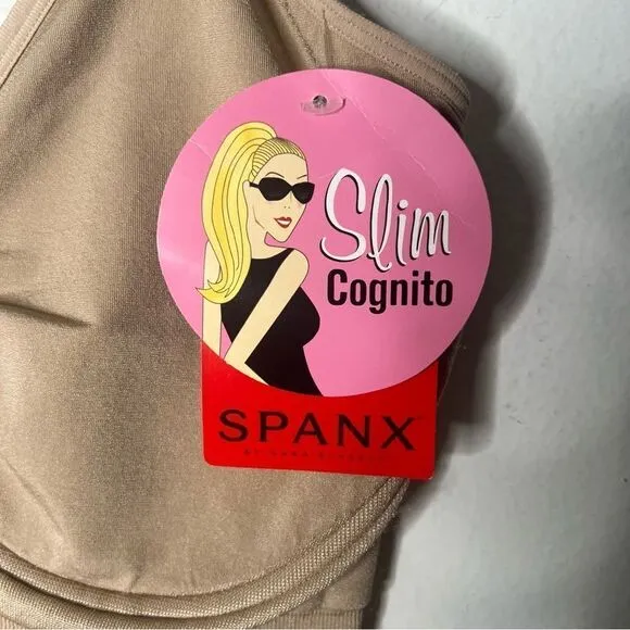Spanx Slim Cognito Midthigh Shape Suit 1X Nude