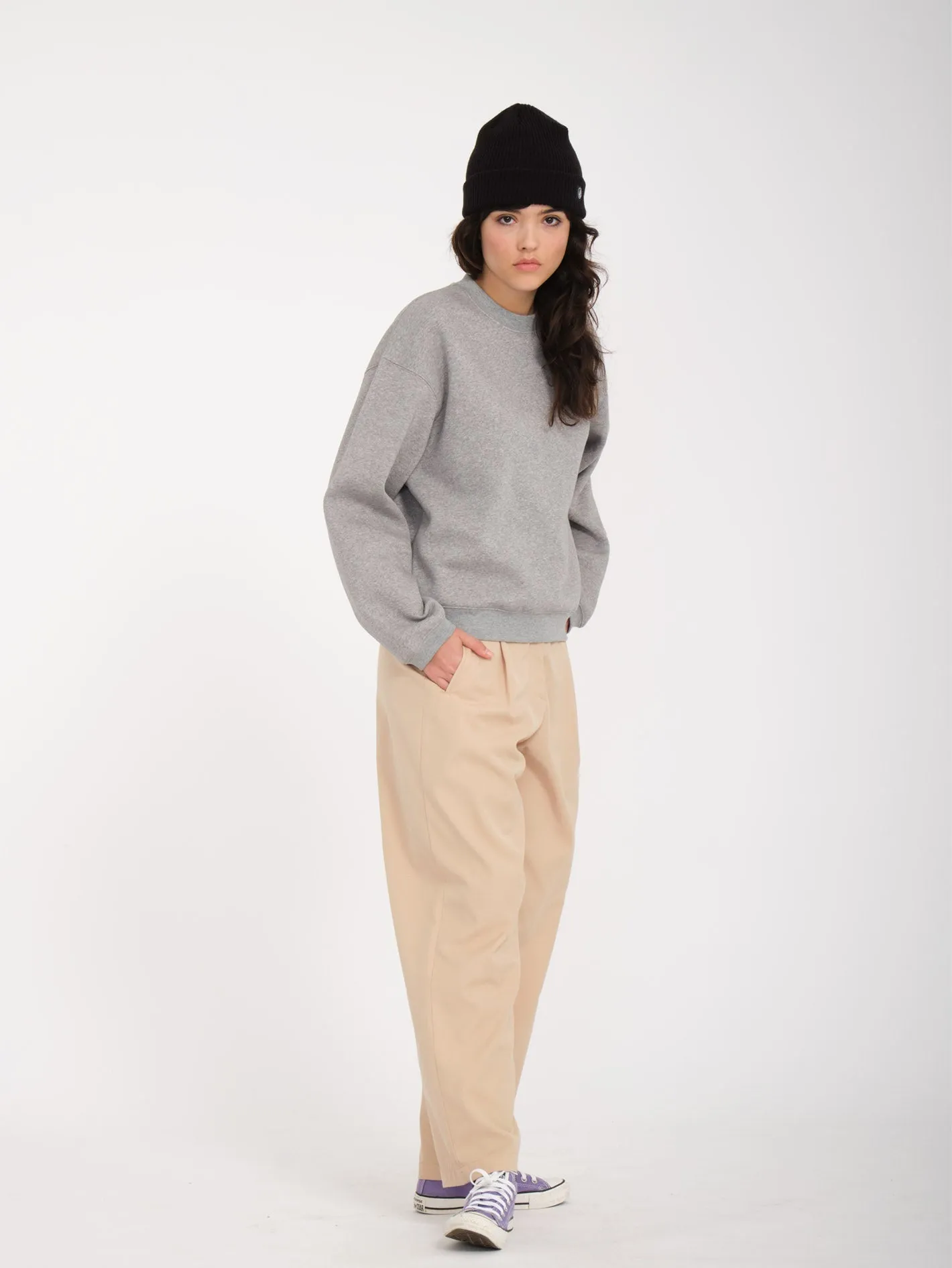 Stone Heart Ii Sweatshirt - HEATHER GREY