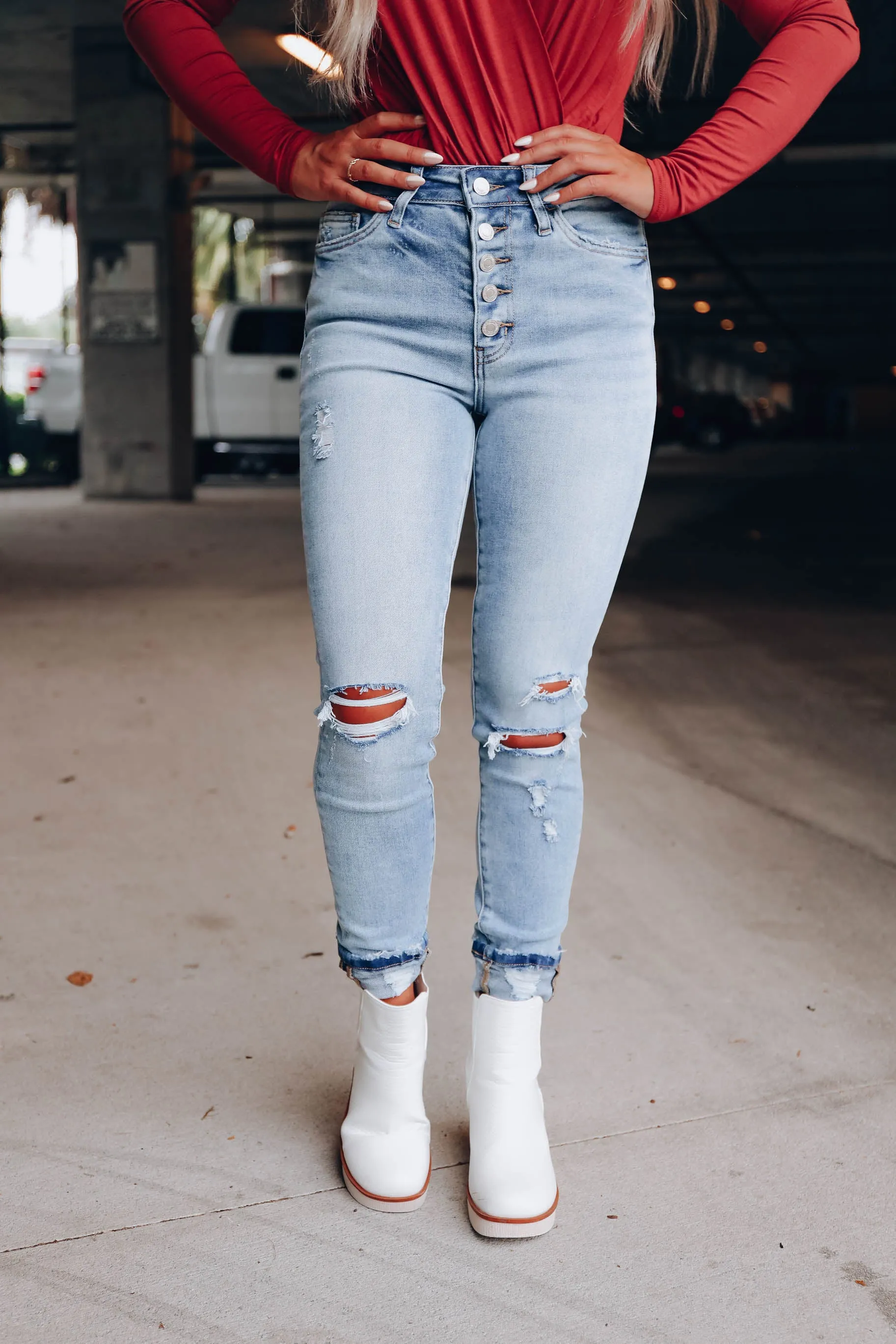Sunney Ankle Skinny Jeans- FINAL SALE