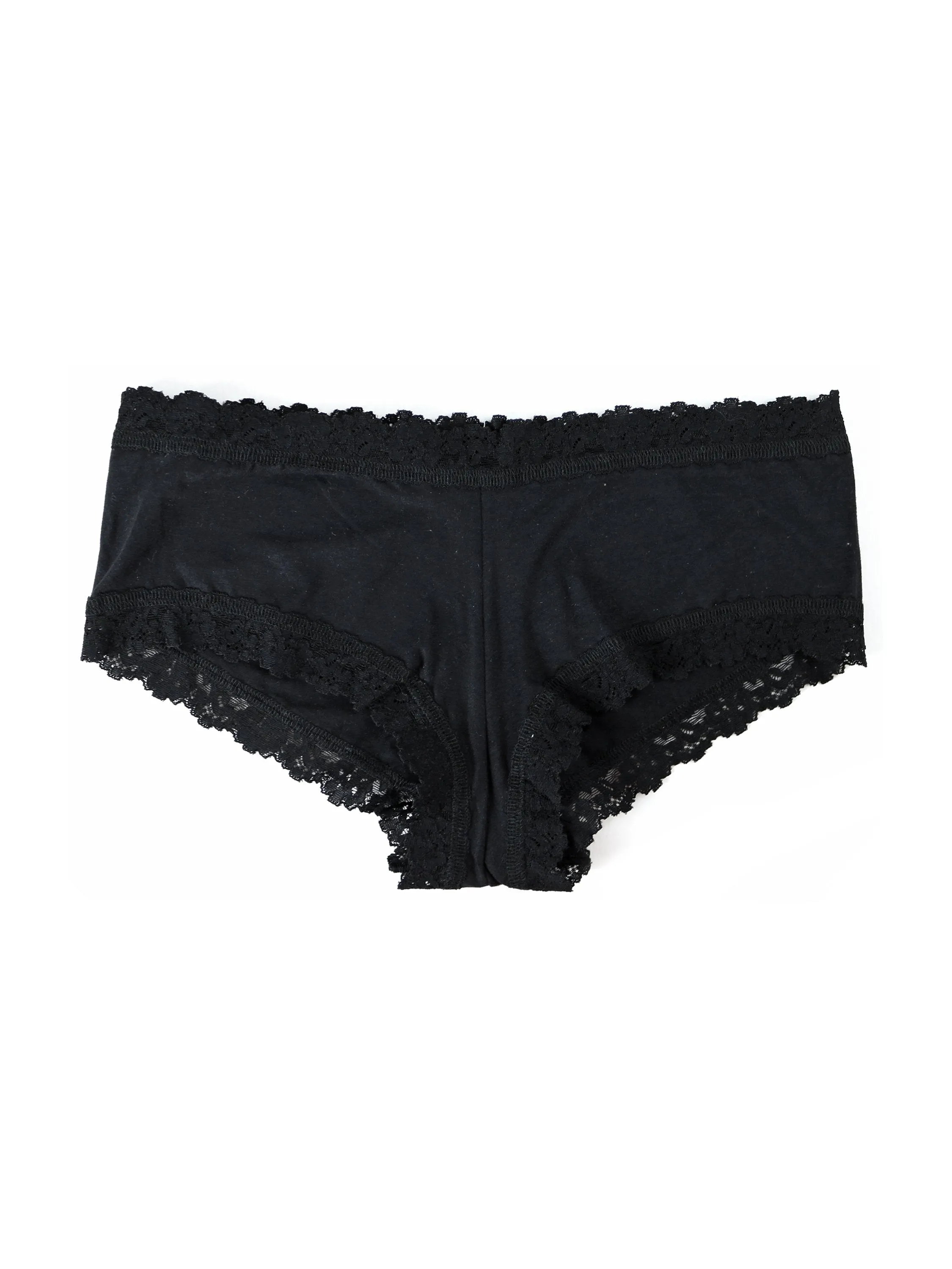 Supima® Cotton Boyshort Black