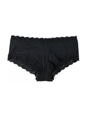 Supima® Cotton Boyshort Black