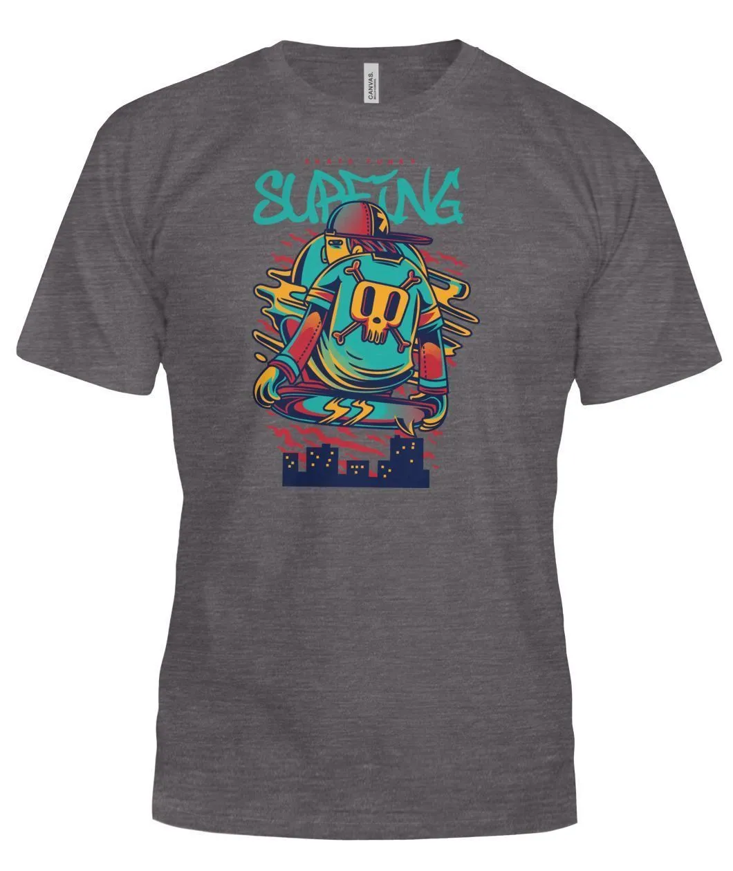 Surfing Bella Canvas Tee