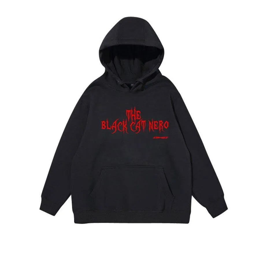 Sweatshirt ATEEZ THE BLACK CAT NERO