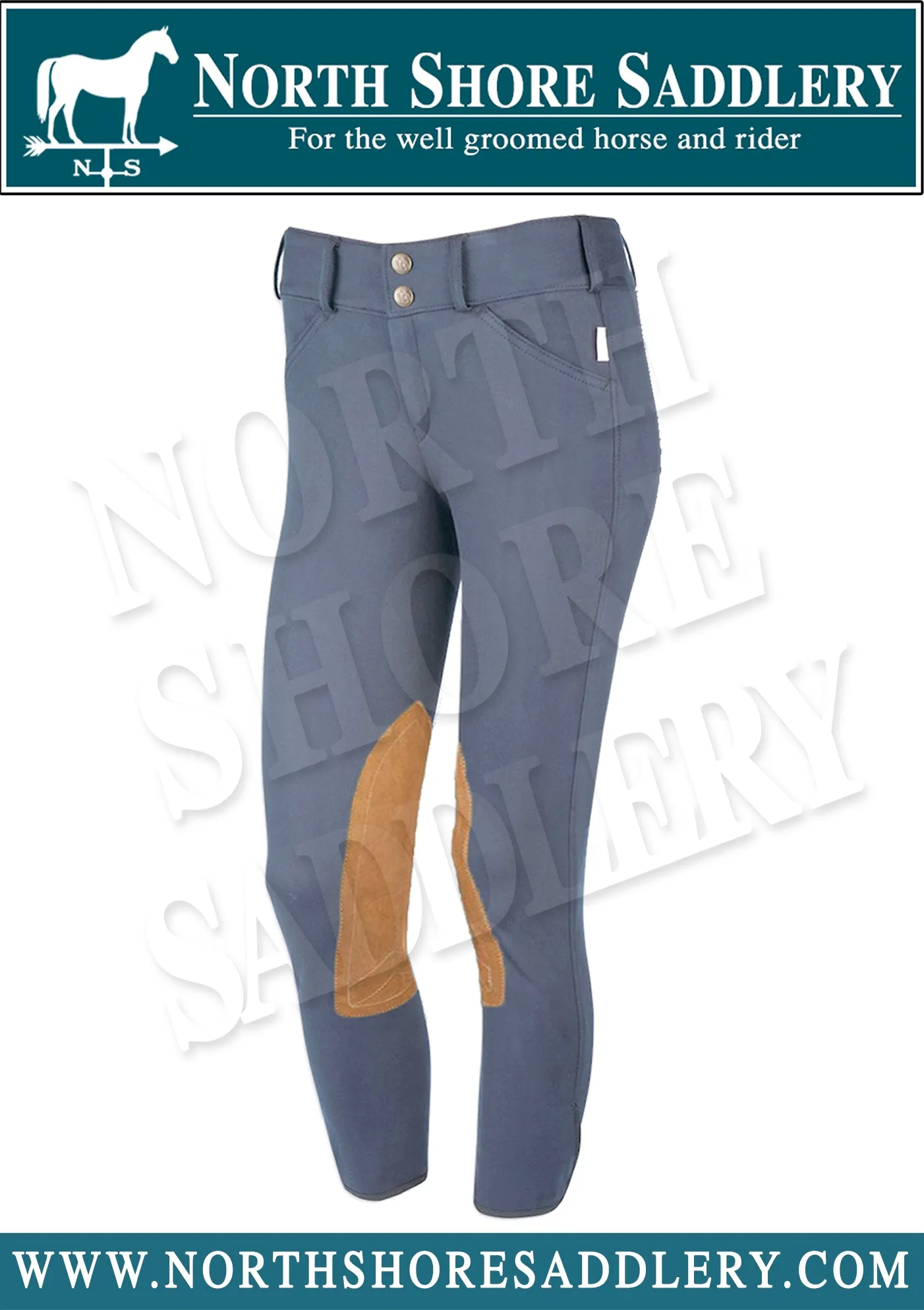 Tailored Sportsman Trophy Hunter Mid Rise Side Zip Breech